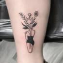 Illustration minimaliste et géométrique